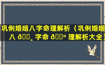 巩俐婚姻八字命理解析（巩俐婚姻八 🌸 字命 🐺 理解析大全）